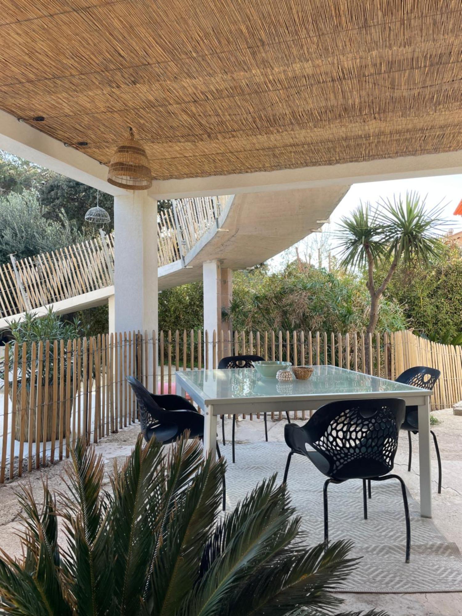 Bas De Villa - 300M Plage De La Capte - 2 Hebergements Disponibles Hyères Exterior foto